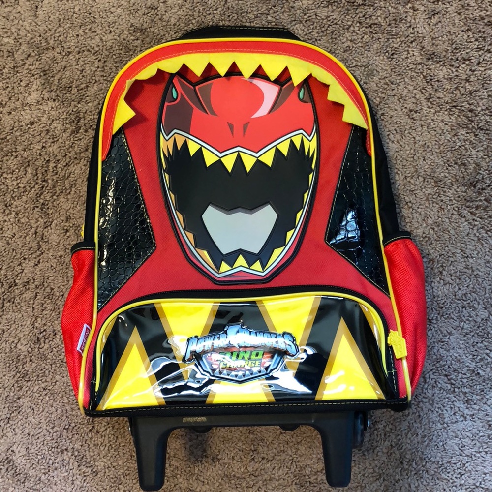 Brand new power rangers school backpack